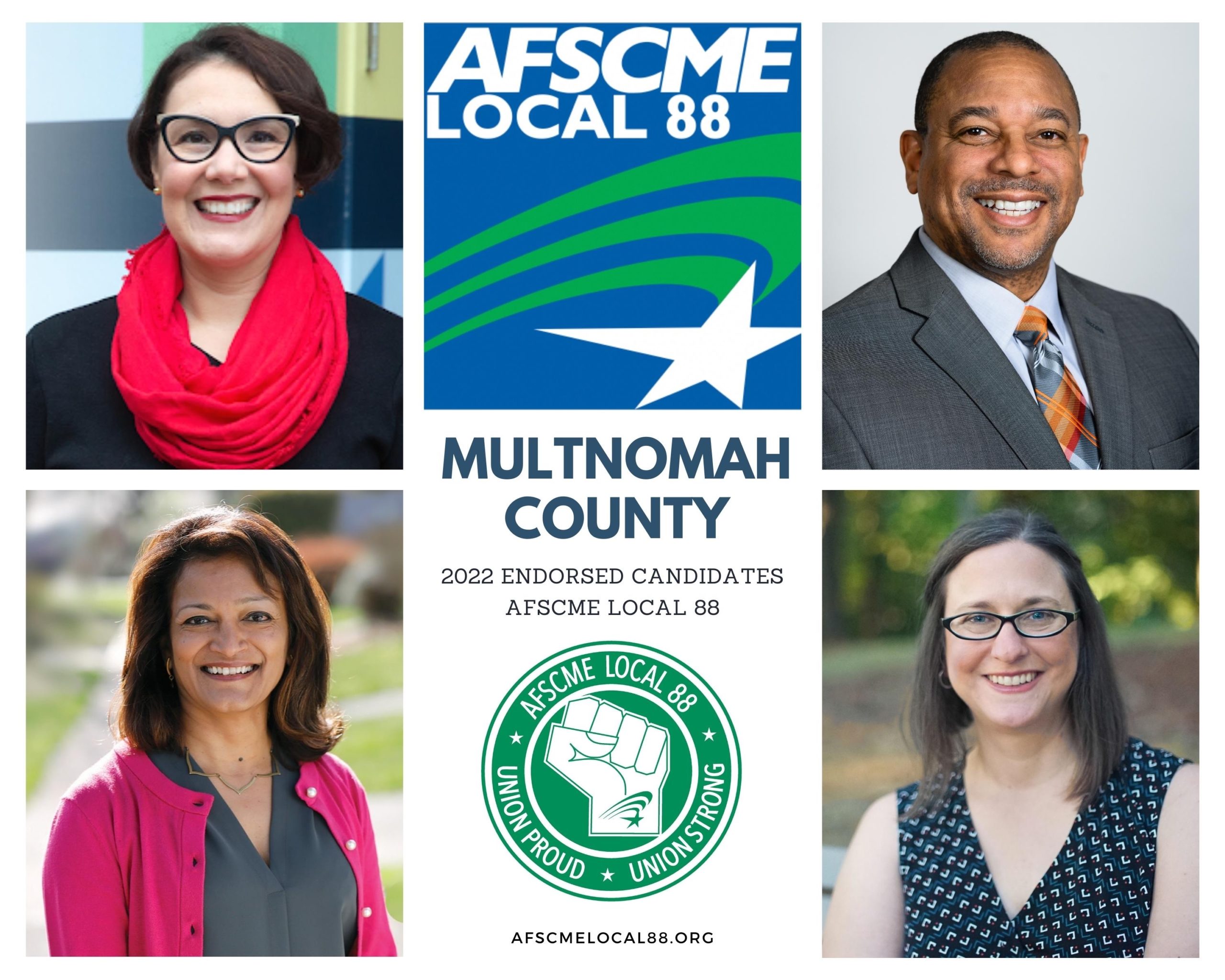 Local 88 Endorsements 2022 AFSCME Local 88
