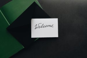 Welcome Greeting Card