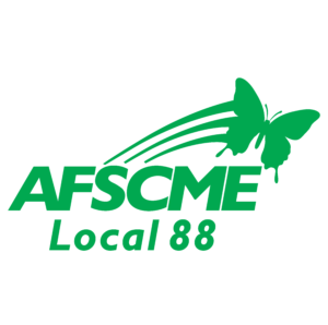 AFSCME Local 88 logo White Background