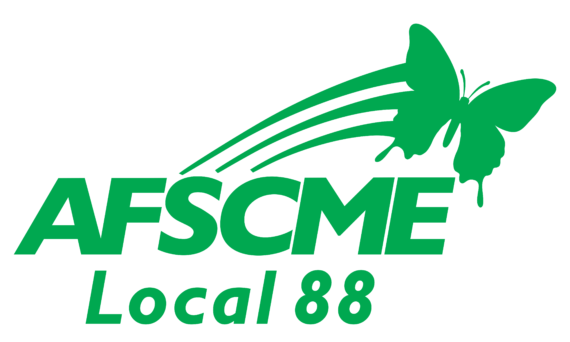 AFSCME Local 88 logo White Background