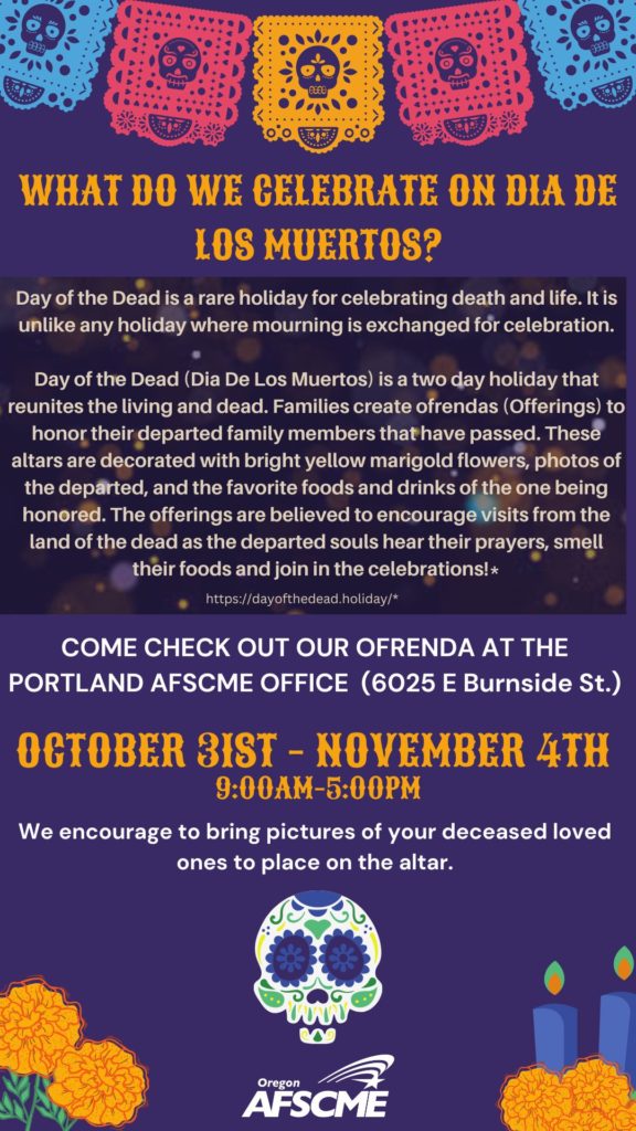 Dia de los Muertos Flyer